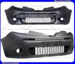 RENAULT KANGOO 2 2013.07-2021.05 Első lökhárító "Teher-gk" fekete, ködlámpás 10017129E