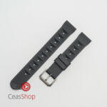  Curea neagra silicon model waffle 20mm - 60211 - ceas-shop