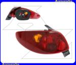 PEUGEOT 206 2003.06-2007.07 Hátsó lámpa bal "3/5 ajtós" (foglalat nélkül) DEPO P5723873E