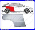 Honda CIVIC 8 2009.01-2012.05 /FD-FK/ Hátsó sárvédő alsórész jobb "3 ajtós" (javítólemez) POTRYKUS P382984-3