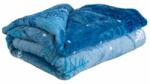 JAHU Mikroplüss takaró kék hópehely 150 x 200 cm