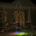 vidaXL Brad Crăciun conic, 300 LED-uri, 120x220 cm, interior&exterior (328590) - vidaxl