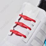 MH Protect Szilikon cipőfűző szett 14 darab piros