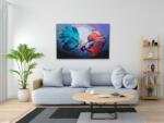  Festés számok szerint - Két hal Méret: 40x60cm, Keretezés: Keret nélkül (csak a vászon)