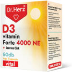 Dr. Herz D3-vitamin 4000 NE+Szerves Cink 60 db