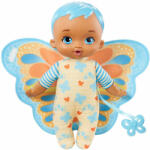 Mattel My Garden Baby: Édi-bédi ölelnivaló pillangó baba - kék (HBH38)