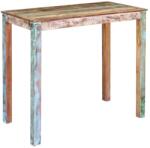 vidaXL Masă de bar, 115x60x107 cm, lemn masiv reciclat (243453)