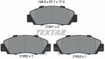 TEXTAR set placute frana, frana disc TEXTAR 2165101 (2165101)
