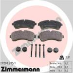 ZIMMERMANN set placute frana, frana disc ZIMMERMANN 29200.205. 1 (29200.205.1)