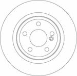 TRW Disc frana TRW DF6634 - automobilus