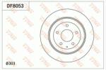 TRW Disc frana TRW DF8053 (DF8053) - automobilus
