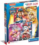 Clementoni SuperColor - Mancs őrjárat - Bevetésen 2x20 db-os (24786)