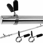 MOVIT Króm súlyzórúd 120 cm csillagzárral (20040671) - kokiskashop