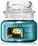 Village Candle Tropical Gateway lumânare parfumată (Glass Lid) 262 g