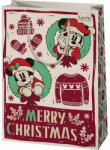 Cardex Green Grass Mickey egér karácsonyi nagy méretű prémium ajándéktáska 26x14x33cm (39543C) - jatekshop