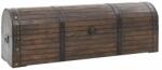 VidaXL Cufăr de depozitare, lemn masiv, stil vintage 120 x 30 x 40 cm (245801) Dulap arhivare