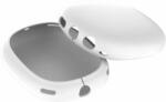 PadForce Husa protectie cupe din silicon mat pentru casti Apple AirPods Max - Alb