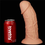 Lovetoy Dildo Realistic Extra-gros Curved, Natural, 24 Cm Dildo