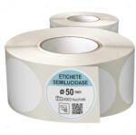 LabelLife Rola etichete autoadezive semilucioase, rotunde, diametru 50 mm, adeziv permanent, 4000 etichete rola (ER07C50X50EH)