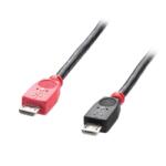 Lindy Cablu micro USB 2.0 OTG la micro USB T-T 2m, Lindy L31760 (L31760)