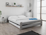  Pat Emily 160x200 cm, alb Saltele: Cu saltele Somnia 18 cm, Somiera pat: Cu lamele curbate