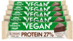 Cerbona Vegan Magas fehérjetartalmú csokitorta ízű szelet kakaós bevonattal, édesítőszerekkel, gluténmentes - Tízórai csomag / 5 x 40 g