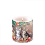 Ambiente Magic of Chrismas átvilágítós gyertya 8x7,5 cm