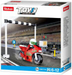 Sluban Town Motorcycle - Piros versenymotor (M38-B0717A)