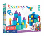 Clics Toys Set cuburi din spuma cu magnet Blockaroo, Castel 35 piese (blockaroo_301005)