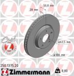 ZIMMERMANN Disc frana ZIMMERMANN COAT Z 250.1375. 20 (250.1375.20)