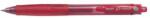 Pilot Roller cu gel Pilot G-Knock diverse culori 0.7 mm cu click rosu (PLGK-10F-R-BG)