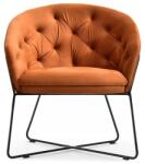 VOX bútor LAGO fotel, vörösréz bársony