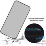 Apple Folie Protectie Sticla iPhone 13 Pro Max / 14 Plus Acoperire Completa Anti Spy Neagra