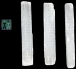  Bagheta Selenit Alb Brut Natural - 18-20 x 1-2 cm - 1 Buc