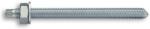  MENETES SZÁR 16300 …Menetes szár ragasztott dübelhez, 58 16*300 mm (10 db/dob) fej: 12 mm