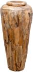 vidaXL Vază decorativă, 40 x 80 cm, lemn masiv de tec (285210)