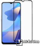 RURIHAI Oppo A16, A16s, A54s, A55 5G, RURIHAI üvegfólia, Full glue, Full cover, 0, 26mm, 9H, Fekete