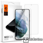 Spigen NEOFLEX SOLID képernyővédő fólia - ÁTLÁTSZÓ - 2db, a teljes képernyőt védi - SAMSUNG Galaxy S21 5G (SM-G991B/SM-G991B/DS) - AFL02549