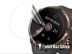  TPU okosóra képernyővédő fólia - CLEAR - 1db, törlőkendővel - A TELJES ELŐLAPOT VÉDI! - Suunto 7