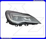 OPEL ASTRA K 2015.06-2020.05 /B16/ Fényszóró jobb (H7/H1/LED) fekete házas, motorral, LED vezérlő nélkül nappali fényhez/helyzetjelzőhöz TYC 20-15445-05-2