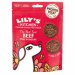 Lily's Kitchen Recompense pentru caini Lily's Kitchen The Best Ever Beef Mini Burgers 70g