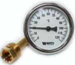 WATTS TB100-100 0-120°C 1/2" Термометър със сонда 100mm (TB100100120)