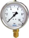 Wika - Германия Wika 213.53 Ø63 0-100 bar 1/4" cl. 1, 6 Манометър глицеринов радиален (9022040)
