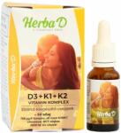 Herba-D D3+K1+K2 vitamin csepp 20 ml
