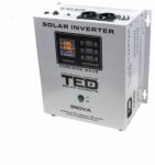 TED Electric Invertor solar de la 12V la 230V 850VA/500W unda sinusoidala pura TED A0061547 (TED000286 Invertor solar 850VA/500W / TEDSOLAR850VA)