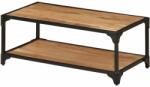 vidaXL Măsuță de cafea, 90x45x35 cm, lemn masiv de acacia (328264) Masa de cafea