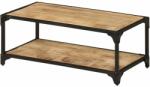 vidaXL Măsuță de cafea, 90x45x35 cm, lemn masiv de mango (328265) Masa de cafea