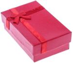  SMARTECH Cutie pentru bijuterii, rosie, cu capac, 8x4.5 cm
