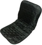 MAXSPEED Univerzális, fűthető ülésvédő, 12V-os, steppelt, fekete színű - 9504