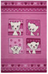 Smart Kids Kitty Kat Gyerekszőnyeg, Rózsaszín, 110x170